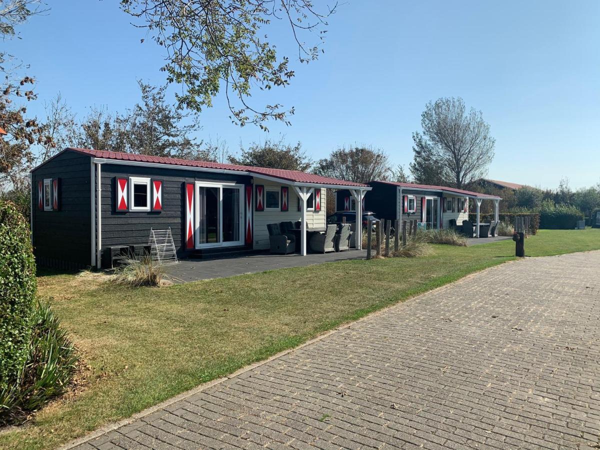 Luxe Chalet Dichtbij Zoutelande Biggekerke Exterior foto